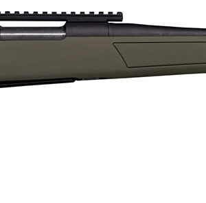 CVA CR3902G Cascade  270 Win 4+1 24" Black Cerakote Steel Threaded Barrel, Black Cerakote Receiver, OD Green Synthetic Stock