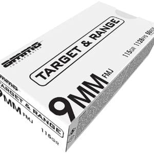 Ammo Inc 9115FMJTR50 Signature  9mm 115gr Full Metal Jacket 50 Per Box/20 Case