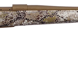 Weatherby VAP7MMRR4T Vanguard Badlands 7mm Rem Mag 3+1 24" Burnt Bronze Cerakote #2 Threaded Barrel, Drilled & Tapped Steel Receiver, Badlands Approach Camo Monte Carlo w/Raised Comb Synthetic Stock