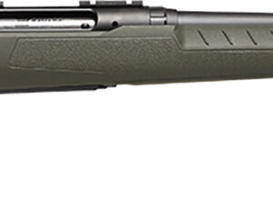 Savage Arms 32040 Axis 2  6.5 Creedmoor 4+1 22" Matte Black Sporter Barrel, Matte Black Drilled & Tapped Steel Receiver, Fixed Green Synthetic Stock, Right Hand