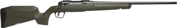 Savage Arms 32040 Axis 2  6.5 Creedmoor 4+1 22" Matte Black Sporter Barrel, Matte Black Drilled & Tapped Steel Receiver, Fixed Green Synthetic Stock, Right Hand