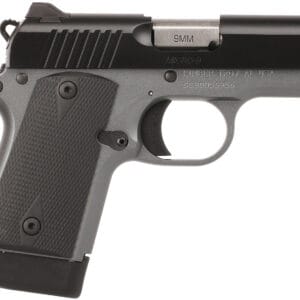 Kimber Mfg.,inc 3300242 Micro 9 Shadow Ghost 9mm 7+1 3.15" Stainless Black F/S Rubber Grip