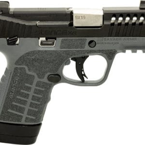 Savage Arms 67059 Stance XR 9mm 13+1 3.20" Natural Black Nitride Ported Stainless Steel Slide Gray Glass Filled Nylon Grip Ambidextrous