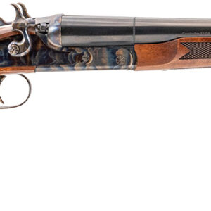 Heritage Mfg CW1218CH Coachwhip  12 Gauge Break Open 2rd 18.50" Black Chrome Side By Side Barrel, Color Case Hardened Alloy Steel Receiver, Fixed Turkish Walnut Stock