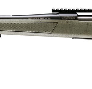 CVA CR3983GLH Cascade XT 308 Win 4+1  22" Graphite Black Cerakote Fluted Threaded Barrel, Graphite Black Cerakote Picatinny Rail, Fixed OD Green w/Black Webbing Synthetic Stock, Left Hand