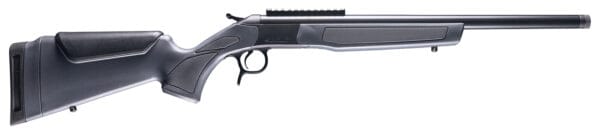 CVA CR4444 Scout  44 Mag 1rd 20" Fluted Threaded Barrel Picatinny Rail Synthetic Stock