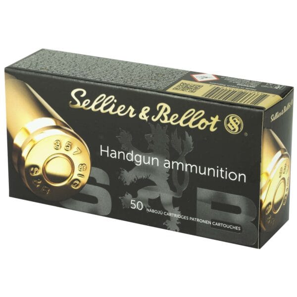 SELL & BELLOT 357 SIG 140G FMJ 50RD BOX 20 BOXES PER CASE - Image 2