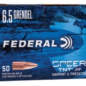 Federal AE65GDL90VP American Eagle Varmint & Predator 6.5Grendel 90gr Jacketed Hollow Point 50 Per Box/5 Case