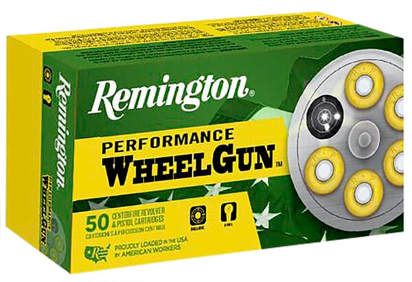 Remington Ammunition 22333 Performance WheelGun  44S&WSpl 246gr Lead Round Nose 50 Per Box/10 Case