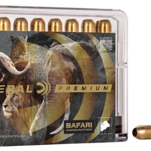 Federal P458T3 Premium Safari Cape-Shok 458WinMag 500gr Trophy Bonded Sledgehammer Solid 20 Per Box/10 Case