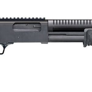 MOSSBERG 590R 12/18.5 6+1 BLK BREACHER