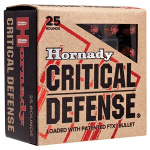 Hornady 90080 Critical Defense  380ACP 90gr Hornady Flex Tip eXpanding 25 Per Box/10 Case