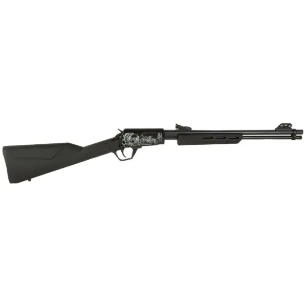ROSSI GALLERY 22LR RFL 18" 15RD BLK ENGRAVED TRKY EDITION - Image 3