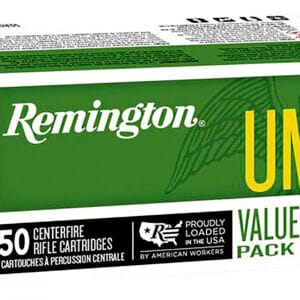 Remington Ammunition 23712 UMC Value Pack 30Carbine 110gr Full Metal Jacket 50 Per Box/10 Case