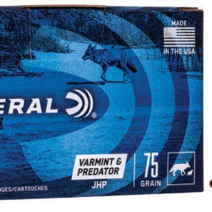 Federal AE24375VP American Eagle Varmint & Predator 243Win 75gr Jacketed Hollow Point 40 Per Box/5 Case