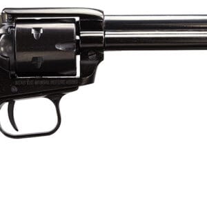 Heritage Mfg RR22MB6 Rough Rider  22 LR 22 WMR 6 Shot, 6.50" Black Steel Barrel, Black Zinc Alloy Frame, Black Cylinder, Cocobolo Grip, Hammer/Thumb Safety, Exposed Hammer