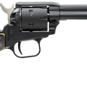 Heritage Mfg RR22MBS4 Rough Rider  22 LR 22 WMR 6 Shot 4.75" Black Satin Barrel, Cylinder & Frame, Camo Laminate Grips