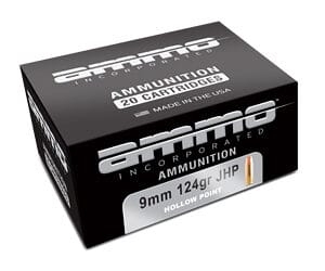AMMO INC 9MM 124GR XTP JHP 20/200