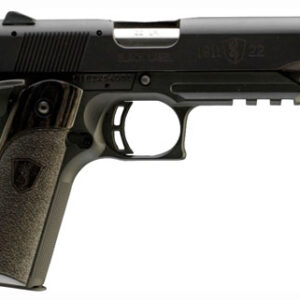 BROWNING 1911-22 BLACK LABEL - 22LR 4.25"FS W/ RAIL BLK/LAM