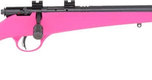 SAVAGE RASCAL FVSR SINGLESHOT - YOUTH 22LR HB THREADED PINK