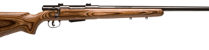 SAVAGE 25LW VARMINTER 17HORNET - 24" ACCU TGR BLUE/BRN LAMINATE