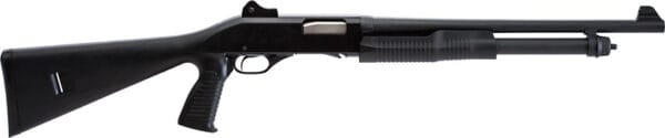 STEVENS 320 SECURITY PUMP 20GA - 3" 18.5" PISTOL GRIP BLACK