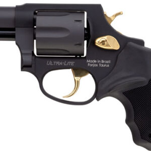 TAURUS 856 ULTRA LITE 38SPL - 2" FS 6-SH MATTE GOLD ACCENTS