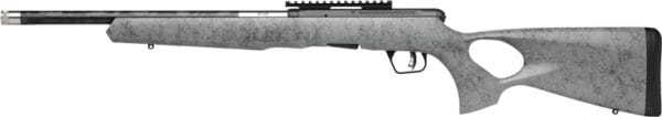 SAVAGE B22 22WMR TIMBERLITE - THUMBHOLE 18" CF 10RD GRY WOOD - Image 2