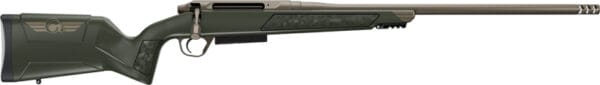 CHRISTENSEN EVOKE 6.5PRC 22" - TAN CERAKOTE/OD GREEN