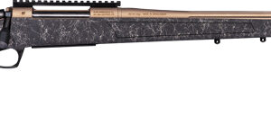 CVA CASCADE LR HUNTER 7MM PRC - 24" RAIL BRNZ/BLACK W/BRNZ WEB