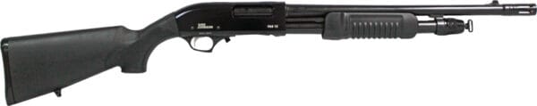 IVER JOHNSON PUMP 12GA 3" 18" - MUZZLE BRAKE BLUED SYNTHETIC