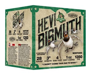 HEVI BISMUTH 28GA 3" 1OZ #4 25/250