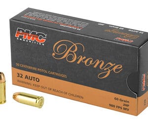 PMC BRNZ 32ACP 60GR JHP 50/1000