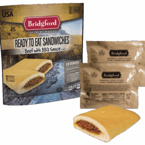 Bridgford Beef with BBQ Sauce Ready-to-Eat Sandwiches (2-Pack)