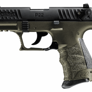 WALTHER P22Q 22LR PSTL MILITARY GRN 1-10RD