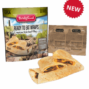 Bridgford Mexican Style Beef Ready-to-Eat Wraps (2-Pack)