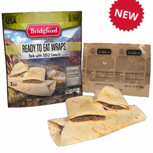 Bridgford Pork with BBQ Sauce Ready-to-Eat Wraps (2-Pack)