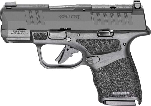 SPRINGFIELD ARMORY HELLCAT GEAR UP 24 OSP BLK 3" 9MM 5-10RD, VIRIDIAN LASER RANGE BAG  CA COMPLIANT