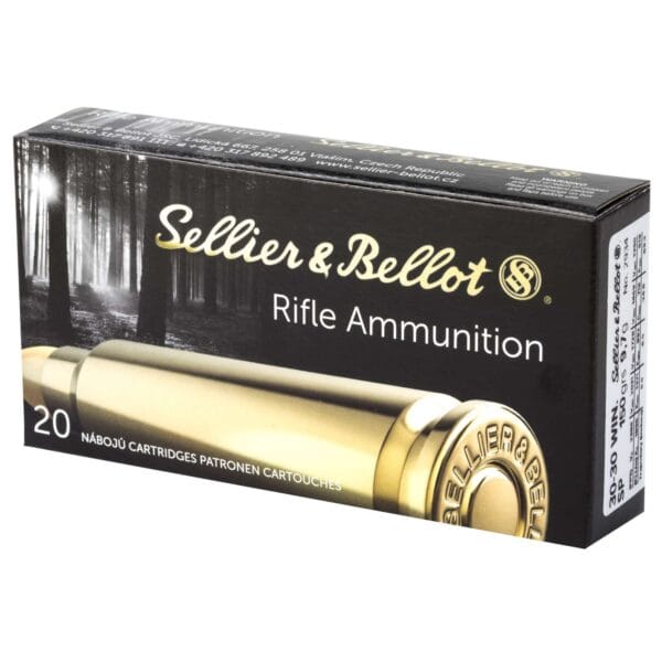 SELLIER & BELLOT 30-30 WIN 150GR SP 20RD BOX 25 BOXES PER CASE - Image 2