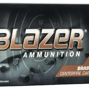 CCI 40 S&W 165 GR FMJ BLAZER BRASS 50 RD/BX 20 BX/CS
