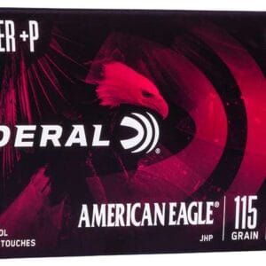 FEDERAL 38 SUPER +P 115GR JHP 50 RD/BX 20 BX/CS