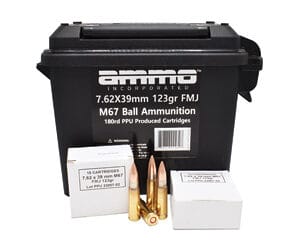 AMMO INC 7.62X39MM 123GR FMJ 180RD