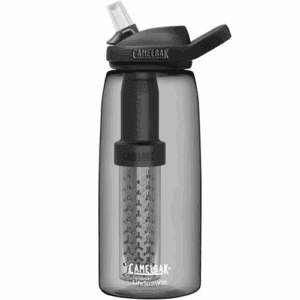CAMELBAK Eddy+ Filtered by LifeStraw with Tritan Renew (Charcoal, 20 oz)