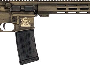 GLFA AR15 BATTLEWORN 223 WYLDE - 16" NIT BBL BRONZE