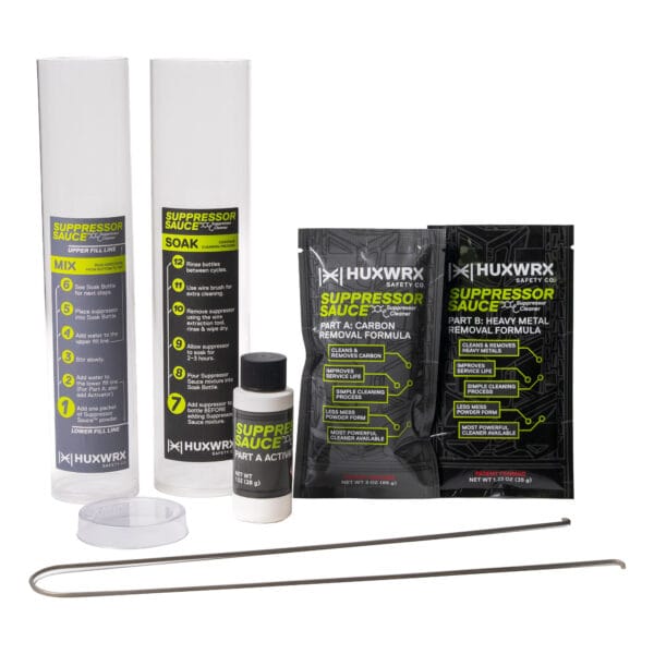 HuxWrx Safety Company Suppressor Sauce Cleaning Kit