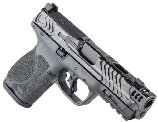 SMITH & WESSON PC M&P M2.0 COMPACT CARRY COMP 4.22" O.R. 9MM NTS BLK/GRY 2-15RD