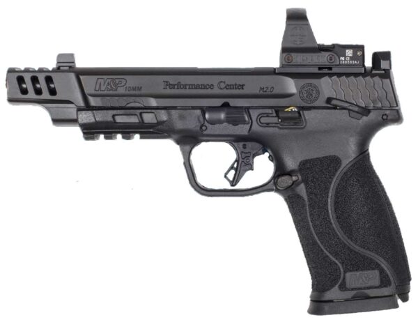 SMITH & WESSON PC M&P 10MM M2.0 BUNDLE 10MM 5.6" PORTED 2-15RD W/ DELTAPT PRO DOT