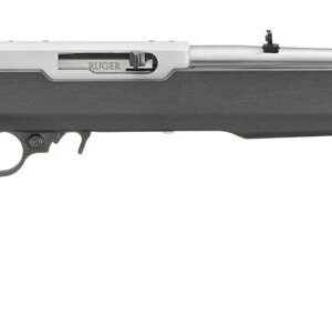 RUGER 10/22 MOE X22 STOCK 18.5"BBL NON THREADED BLACK/STS 1-10RD MAG