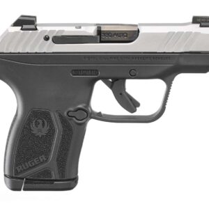 RUGER LCP MAX 380ACP 2.8" BBL, STAINLESS/BLACK 1-10RD MAG