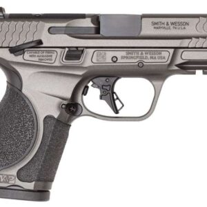 SMITH & WESSON M&P 9 M2.0 METAL COMPACT PISTOL 3.6" O.R. T.S. GRAY 2-15RD MAGS